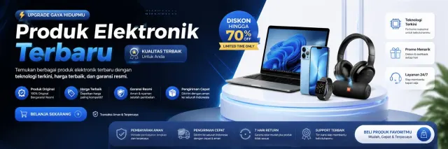 Produk Elektronik Terbaru - Upgrade gaya hidupmu dengan teknologi terbaru